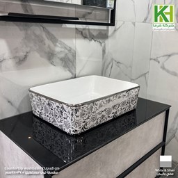 عرض تفاصيل مغسلة كاونتر توب مستطيل 48*37 سم 7050
 صورة مغسلة كاونتر توب مستطيل 48*37 سم 7050